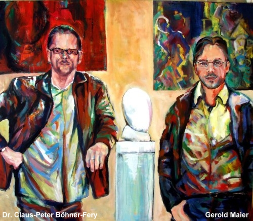 Die Galeristen, Dr. Claus-Peter Bhner-Fery & Gerold Maier